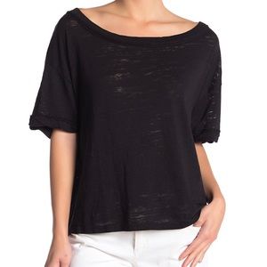 COPY - Free people viola open back tee.